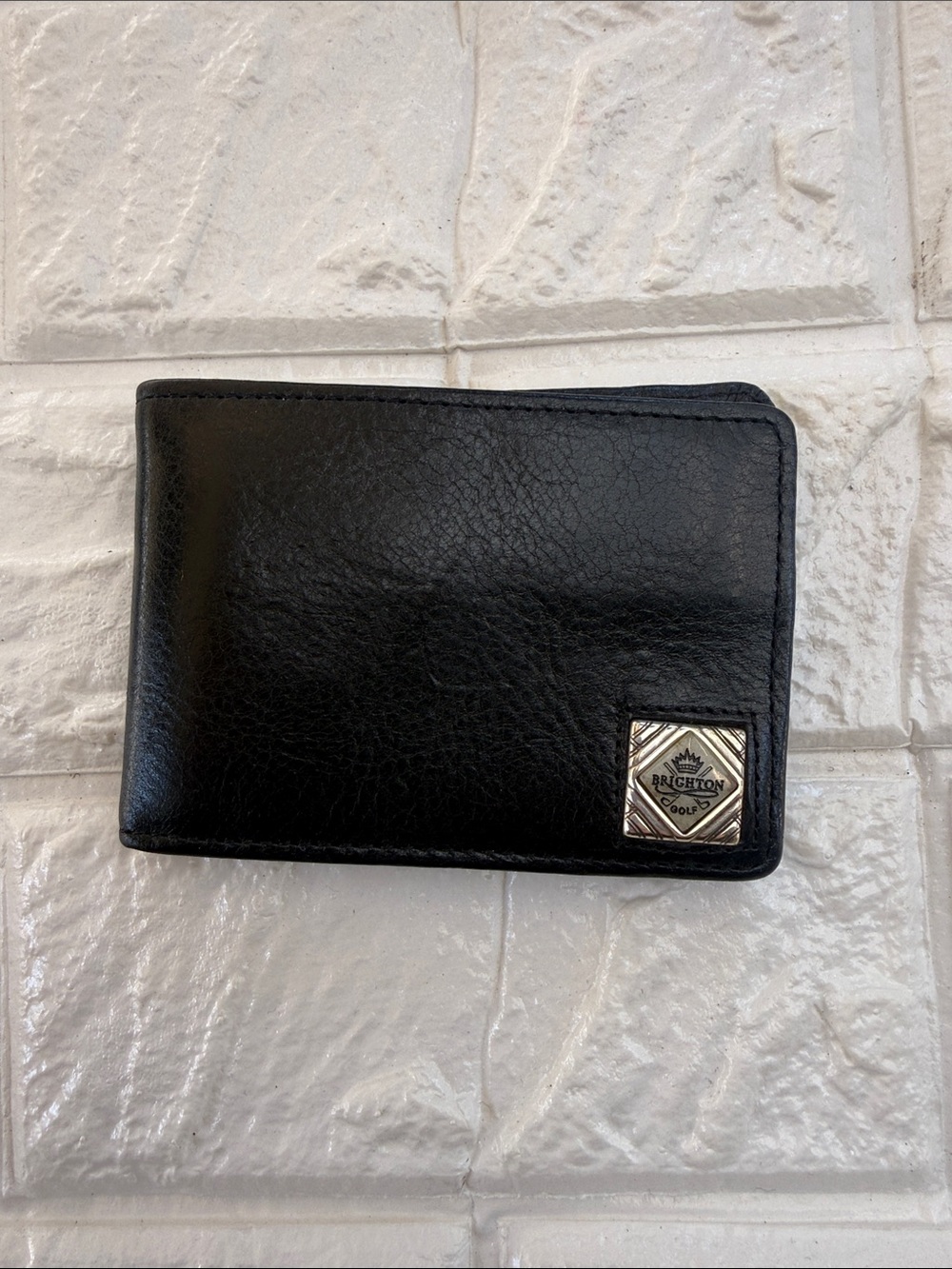 Brighton Golf collection bifold leather wallet
